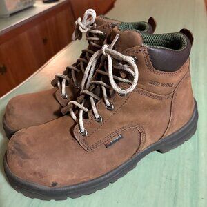 Mens Red Wing 2240 King Toe 6" Waterproof Safety Toe Boots Size 10 D